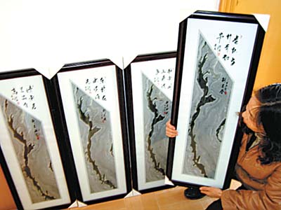 與石頭結緣十幾年 江門有個“石姨”