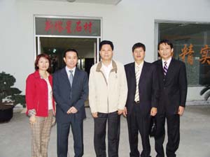 福建南安市委領導調研塔星集團