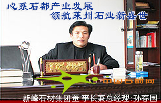 訪新峰集團董事長孫春國 