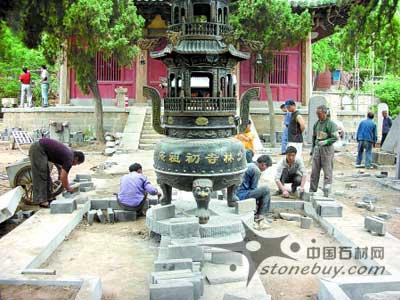 民間老石材派上大用場 民間老石材派上大用場