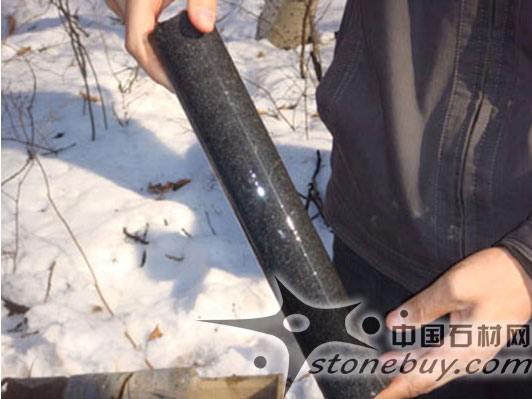 吉林汪清復興鎮(zhèn)發(fā)現(xiàn)黑色花崗巖資源