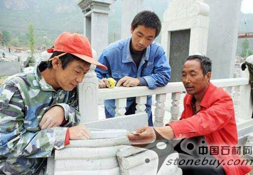 山西省盂縣：石材雕刻助農民增收致富