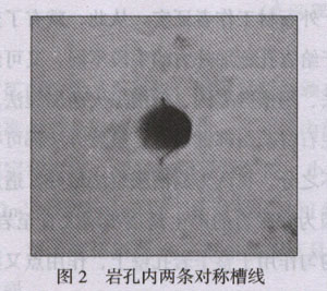 巖孔刻槽與風動潛孔刻槽機