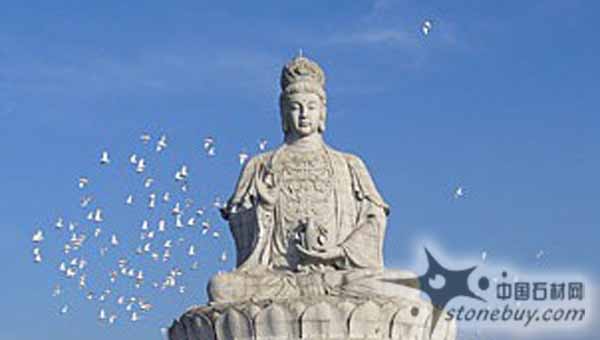 莆田花崗巖石材打造世界上最大觀世音雕像