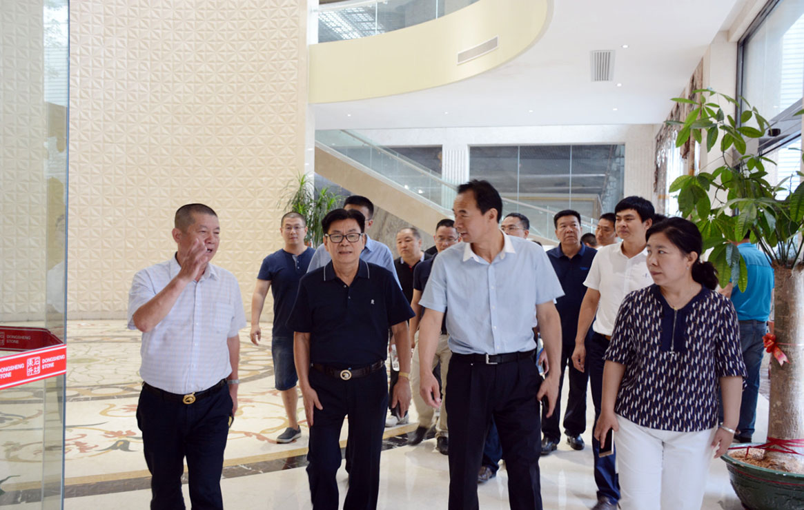 博州考察團調研福建泉州南安市水頭鎮石材產業