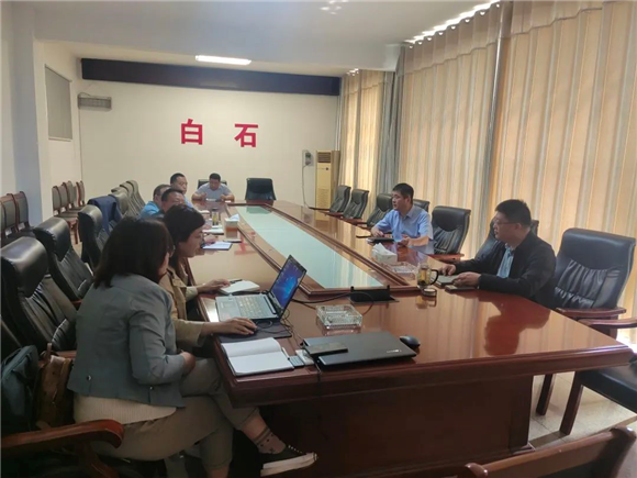 汶上縣石材產業轉型升級工作專班召開石材園區規劃設計匯報會
