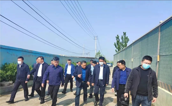 汶上縣各級領導深入礦區一線，實地督導礦山生態修復工作整治提升情況